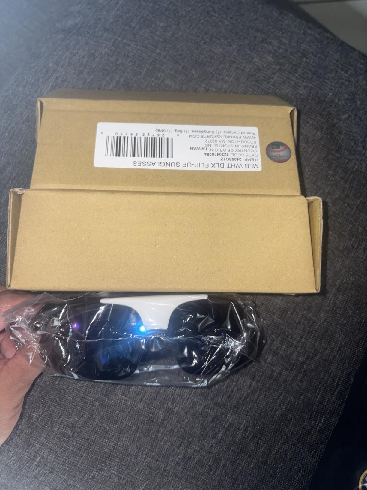 Franklin Sports Baseball + Softball Sunglasses - Men's + Women's Sports Sunglasses - Flip Up Shades + Non Flip Glasses customer photo 1