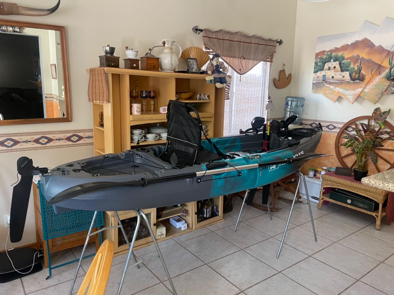 Reel Yaks Raptor Modular Fishing Kayak - 380 lbs Capacity - Pedal Fishing Kayaks for Adults & Youth, Sit on Top, Compact Storage, Lightweight, Easy Transport customer photo 2