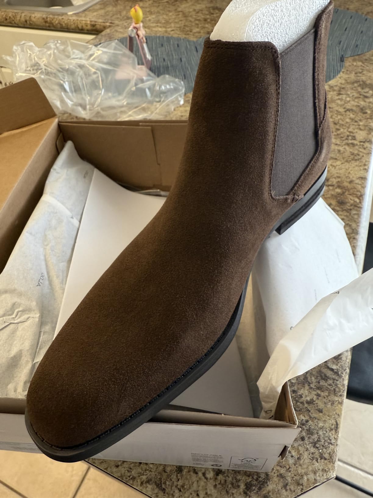 Men's Collen Leather Ankle Chelsea Boot customer photo 1
