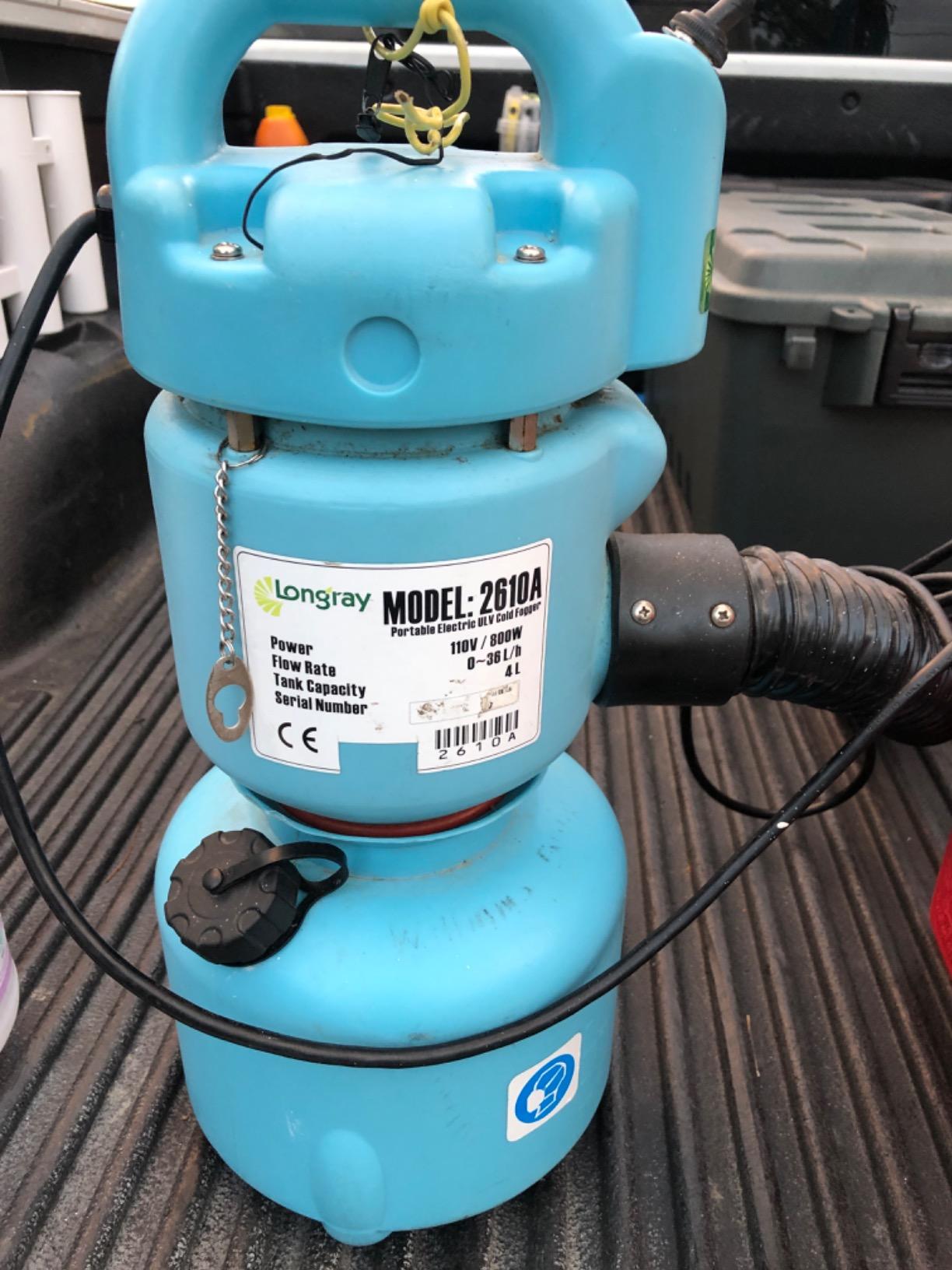 Longray Basic ULV Fogger with Adjustable Flow & Flex-Hose customer photo 1