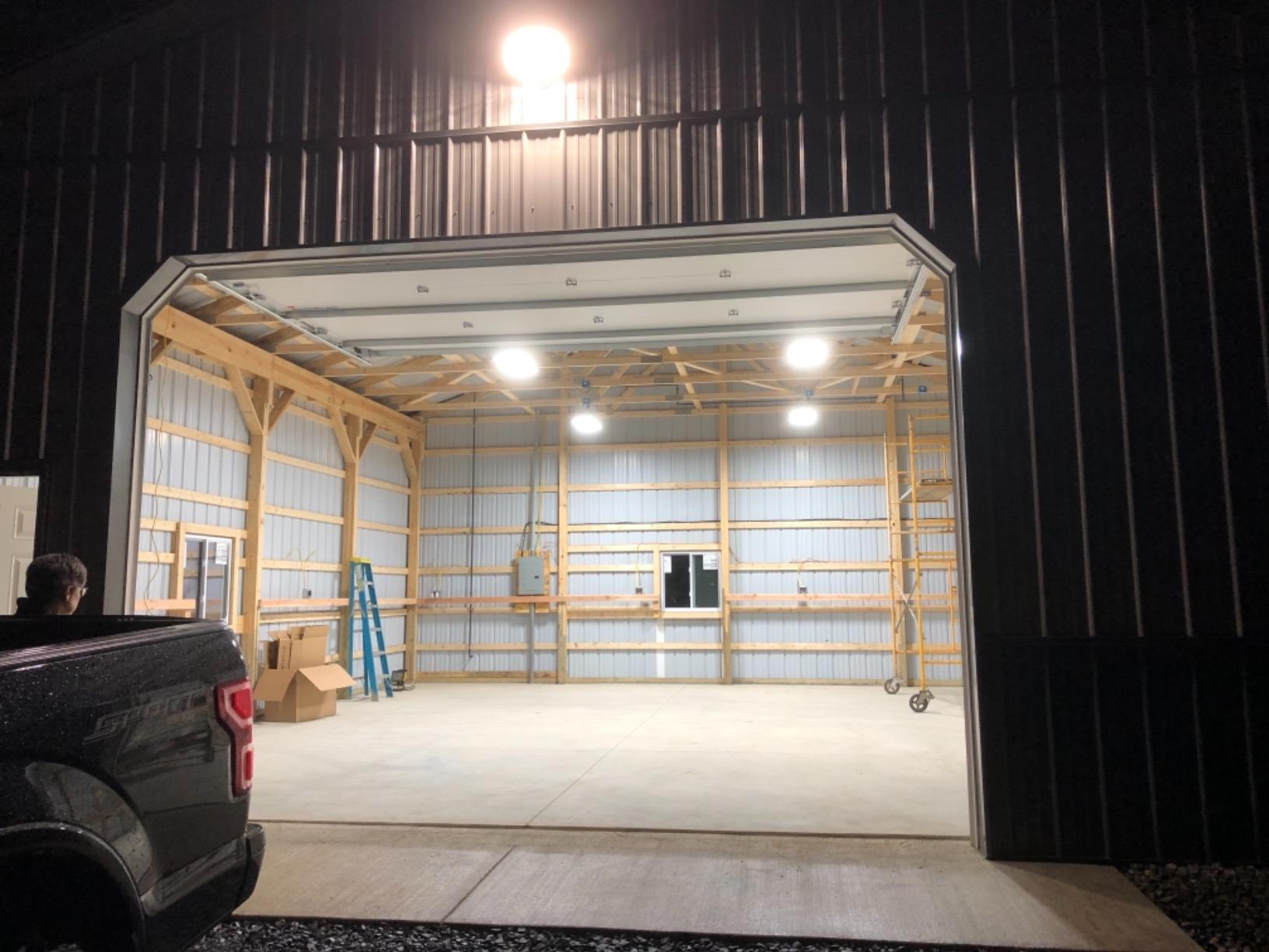 hykolity 2FT 150W LED Linear High Bay Shop Light, 20250LM 5000K 135LM/W | 0-10V Dimmable, High Bay LED Shop Lights for Shop Garage Warehouse Workshops Supermarket Stadium, 100-277V, ETL, 4 Pack customer photo 2