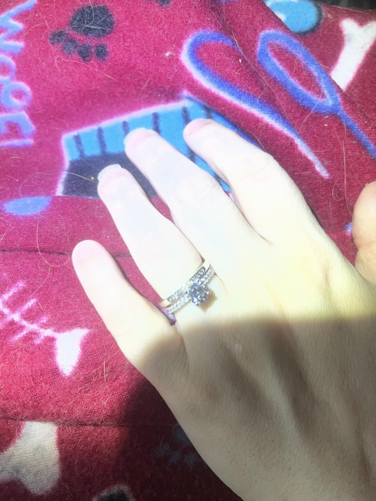 Houston Diamond District 1-6 Carat LAB GROWN Round Cut Diamond Prong Set Solitaire Diamond Engagement Ring Band Wedding Ring for Women (E-F Color VS1-VS2 Clarity) customer photo 1