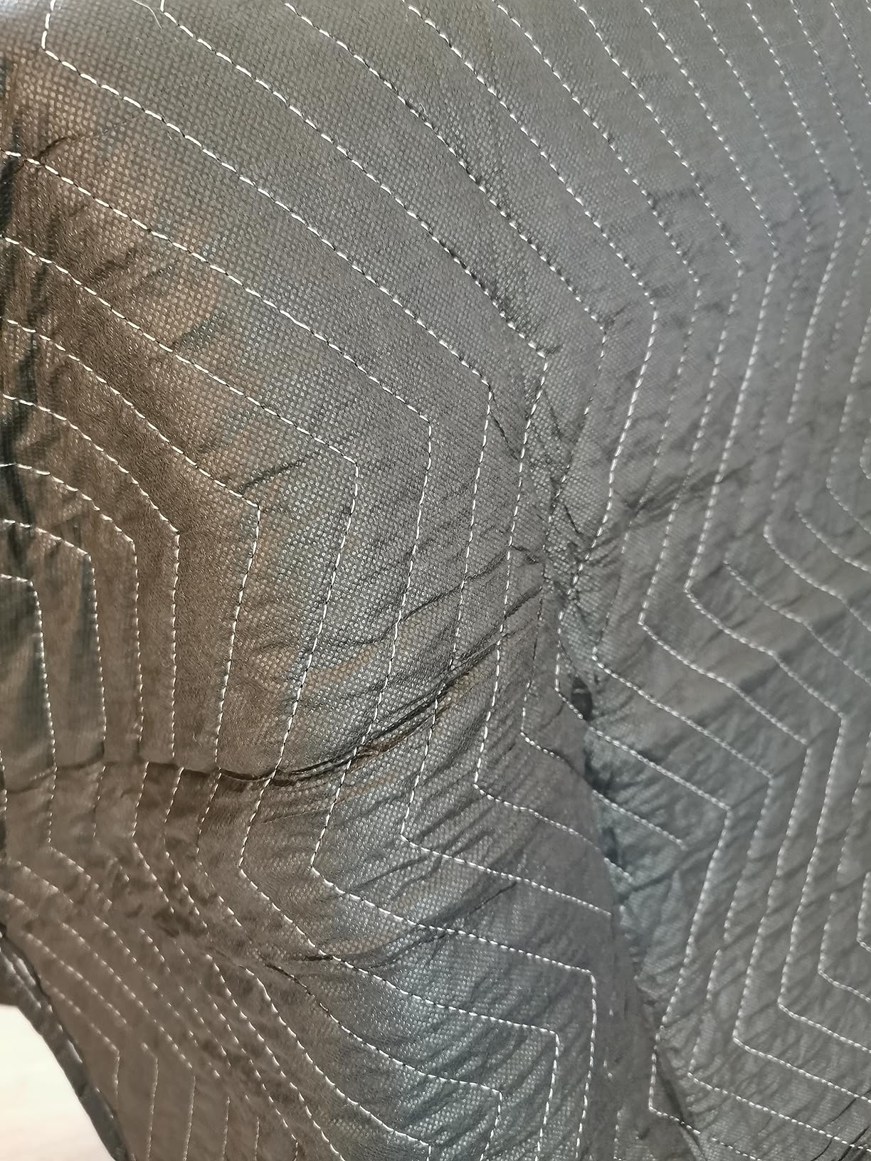 Large Moving Blankets 80 * 72in Heavy Duty Packing Blankets for Furniture Protection Quilted Packing Shipping Blankets Moving Supplies customer photo 1