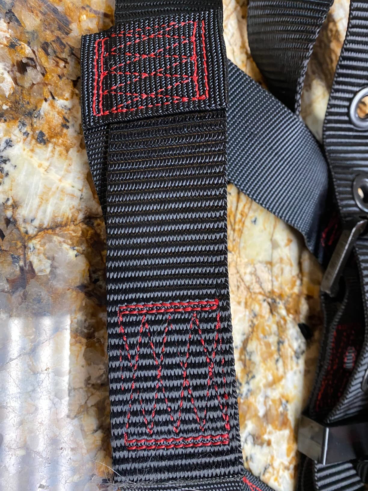 AFP Demon Comfortable Fall Protection Harness Kit - OSHA/ANSI PPE Full Body Safety Harness for Construction Work customer photo 2