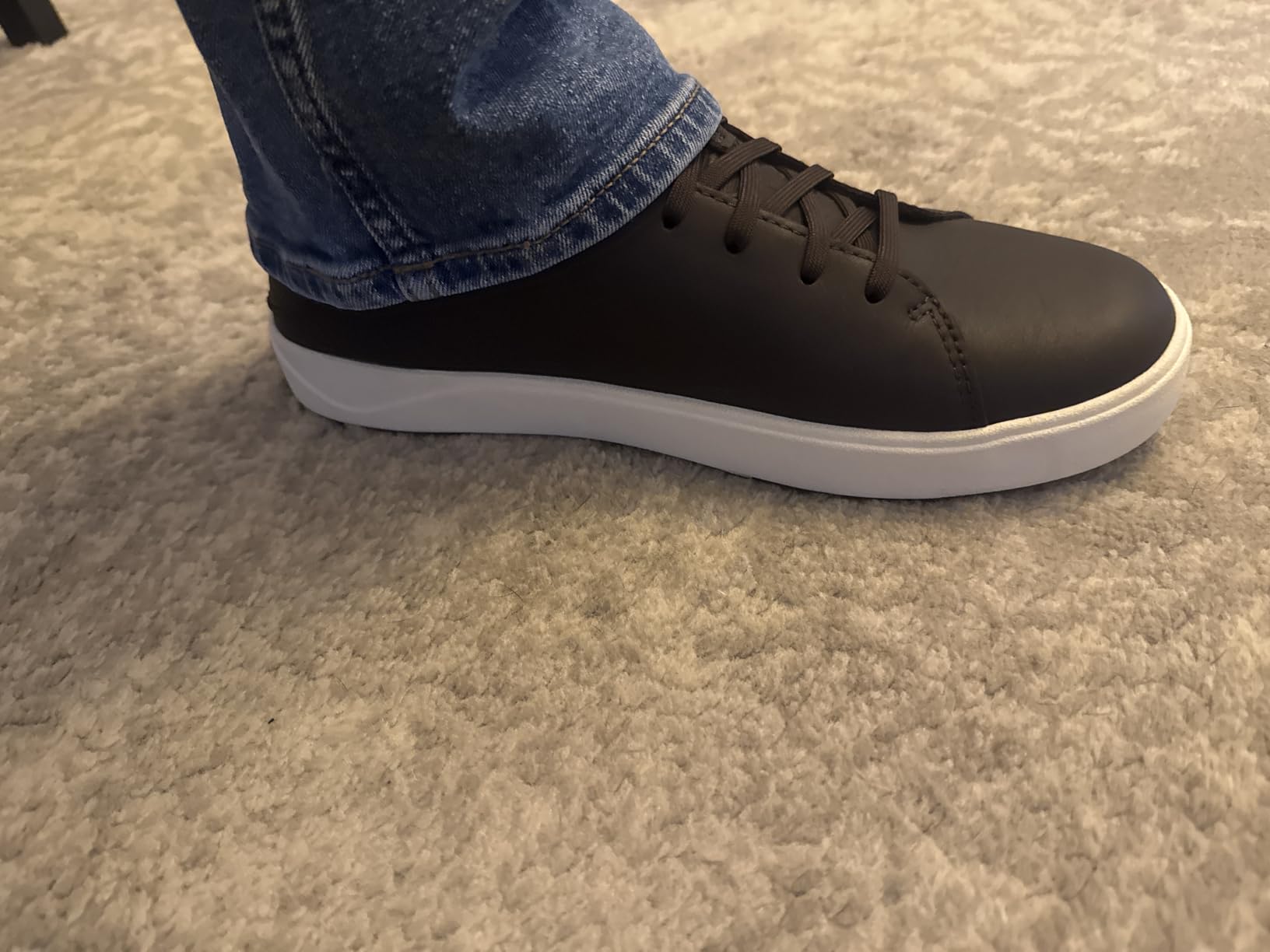 OluKai Lae'ahi Li 'Ili Men's Waterproof Leather Sneaker, Versatile & Casual Everyday Shoe, All-Day Comfort & Support, Enhanced Grip & Traction customer photo 1