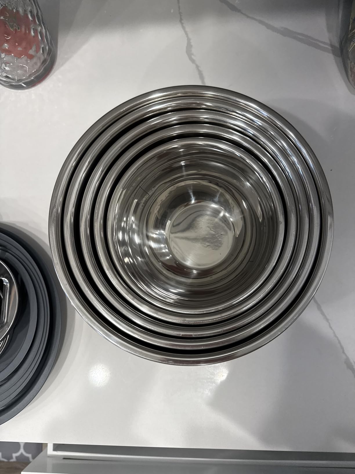 Priority Chef Stainless Steel Mixing Bowls with Lids Set, 3 Grater Attachments, Airtight Lids, Non-Slip Silicone Base Mixing Bowl Set, Large Prep Metal Mixing Bowls for Kitchen, Black customer photo 1