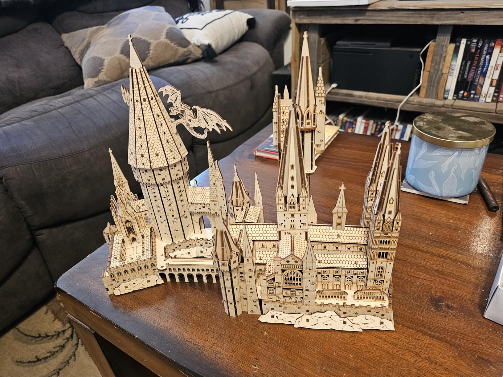UGEARS Harry Potter Quidditch Pinball Machine - 3D Wooden Puzzles for Adults to Build, Mechanical Wooden Model Kits, Wood Brain Teaser Puzzles customer photo 1