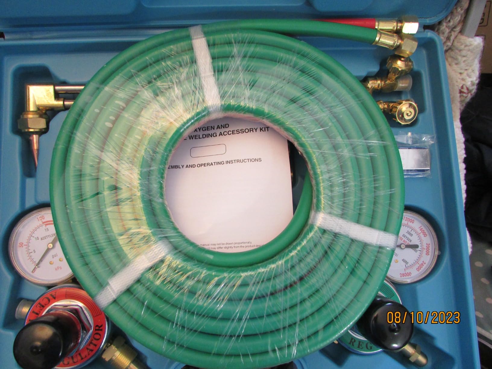 RX WELD Medium Duty Oxy Acetylene Cutting Torch Kit with Check Valves customer photo 1