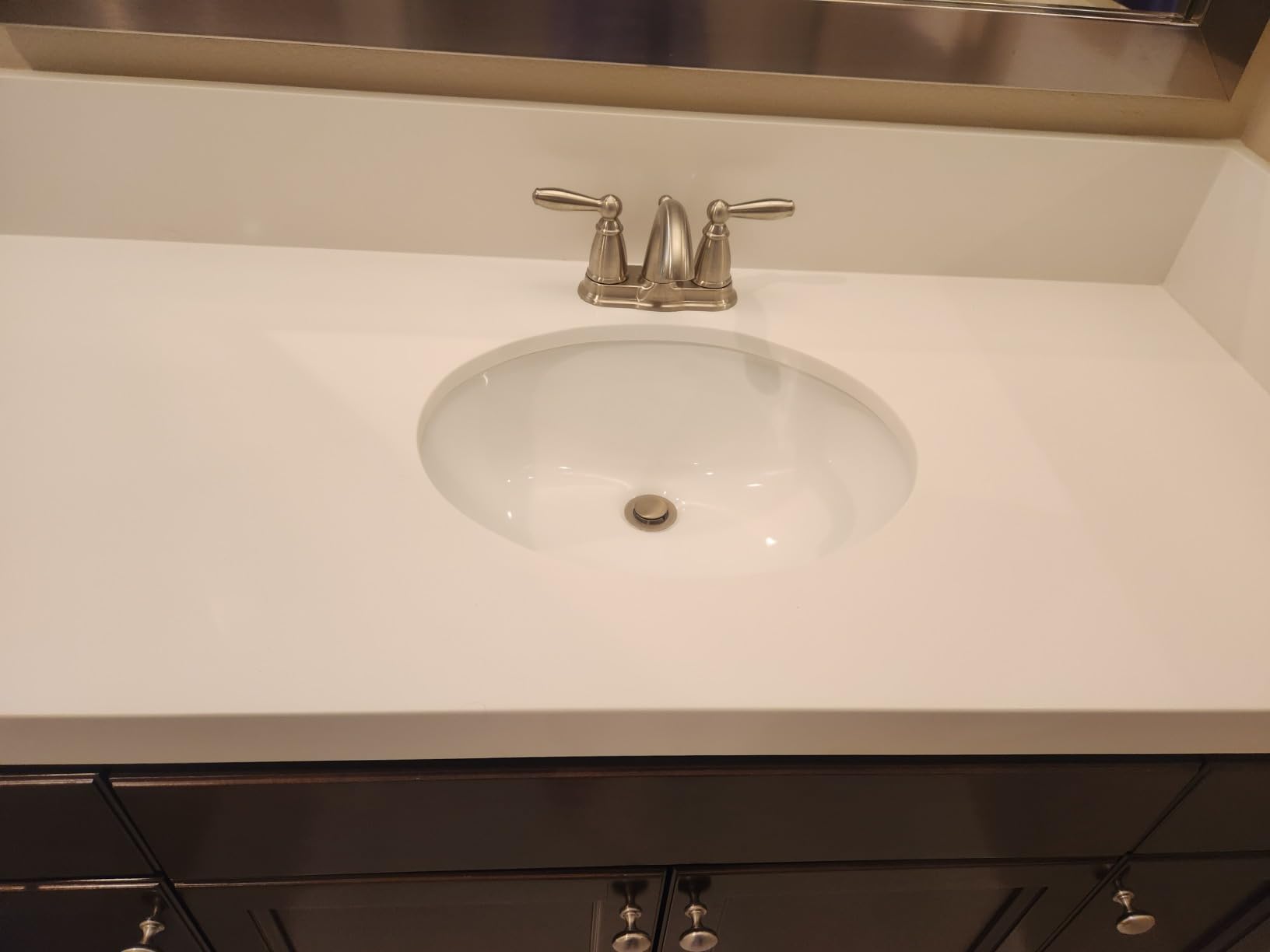 Undermount Bathroom Sink Rectangle, Hugsleek Interior Bowl Size 18 x 13 inch White Porcelain Ceramic Vessel Sink Under Counter Exterior Size 20x15in Rectangular Bath Sink Basin Lavatory Fireclay customer photo 2