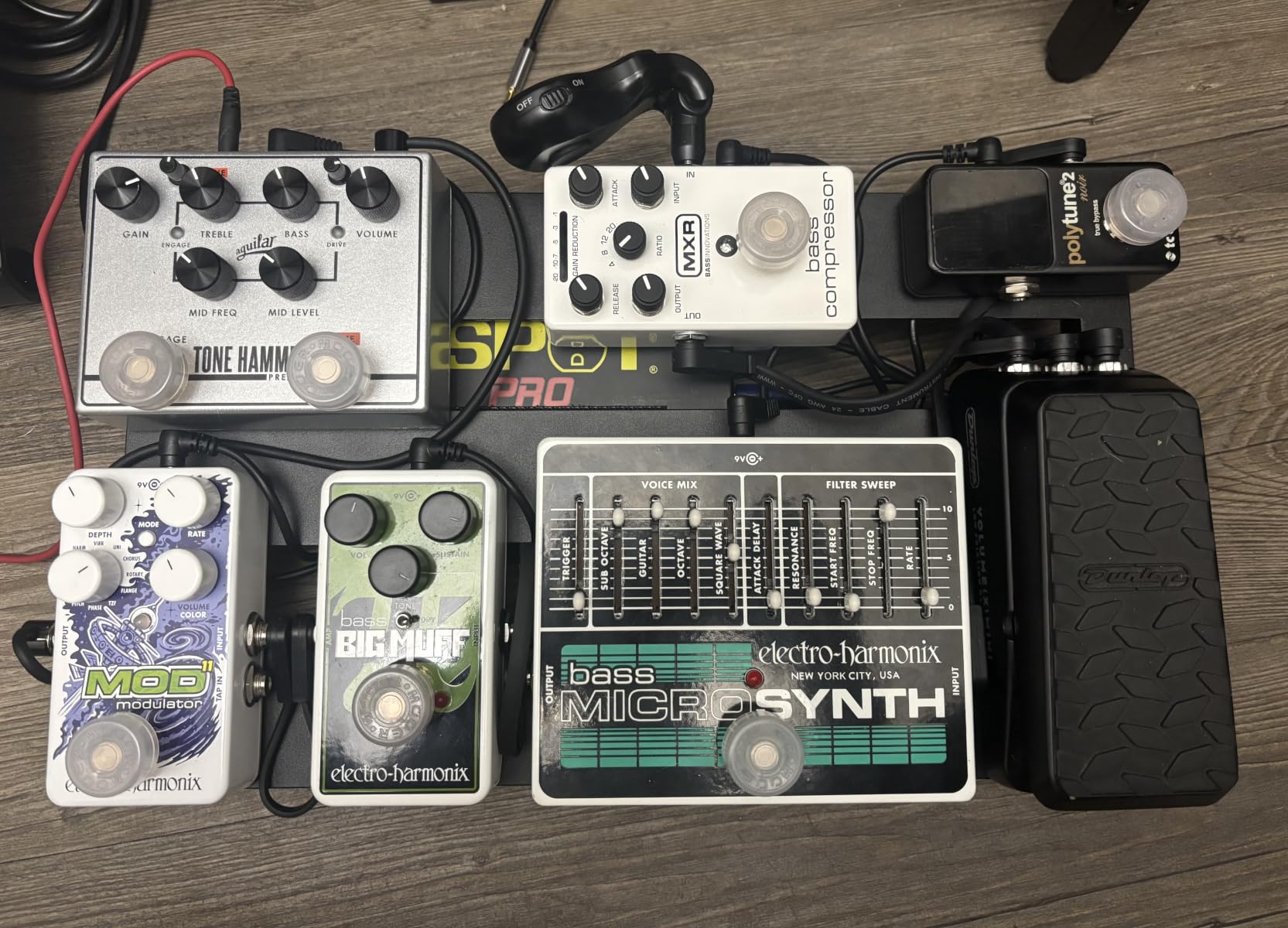 STRICH Guitar Pedal Board Aluminum Alloy 1.82lb Super Light Small Effect Pedalboard 15'' x 11.8'' with Carry Bag, STANDARD 15 (Angled) customer photo 2