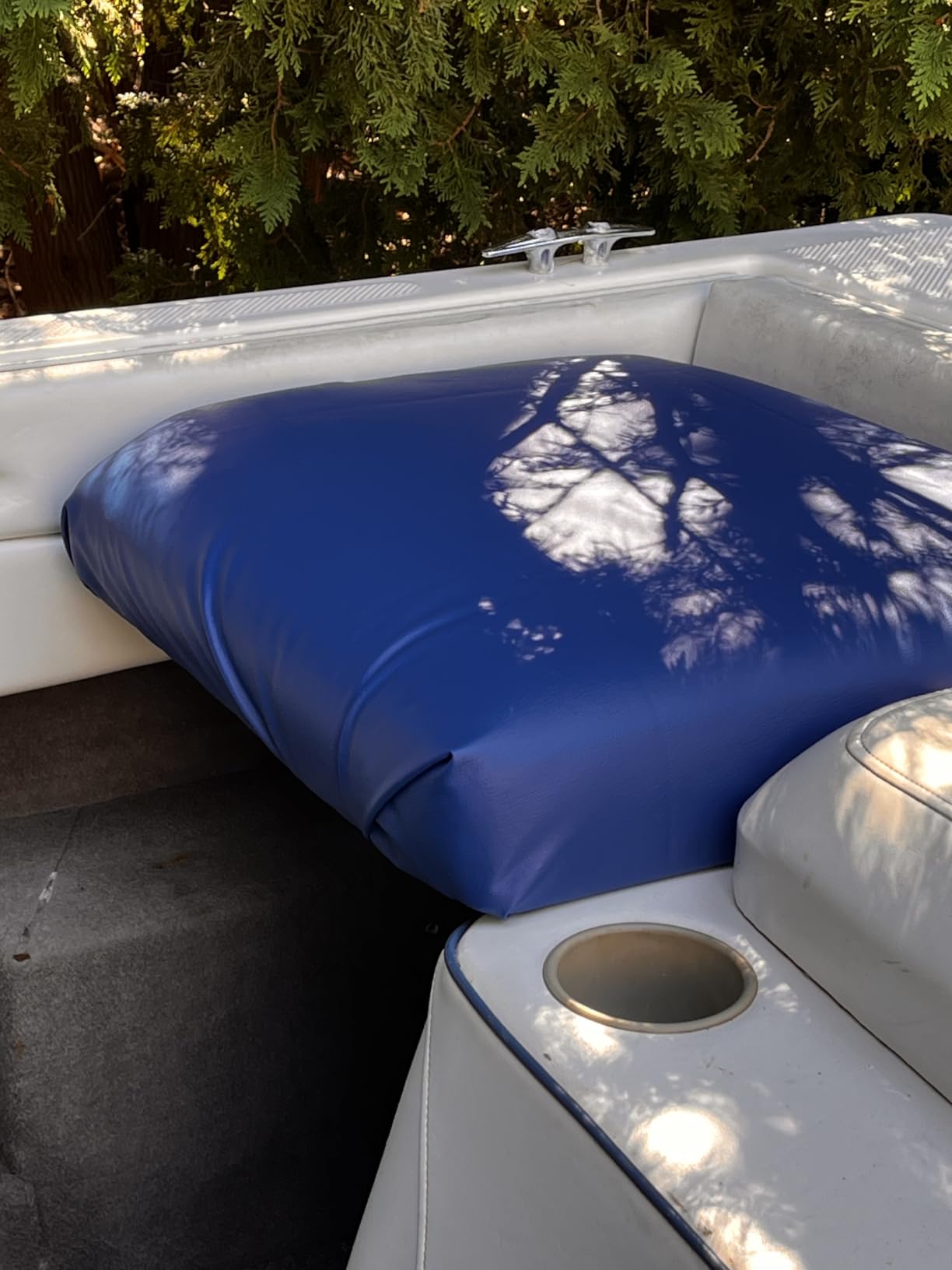 Clear Marine Vinyl Sheeting, 10 Gauge, 5 Yard Roll of Transparent Plastic, Storm Windows, Covering, Protection, Tablecloth Protector customer photo 2