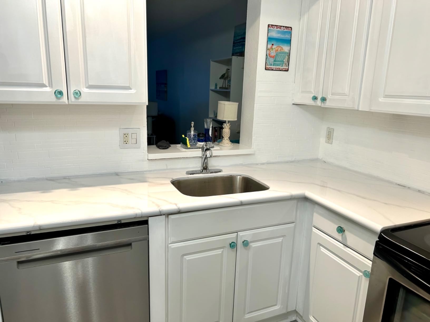 Giani Easy Epoxy Quartz Countertop Paint Kit (White Glass) customer photo 1