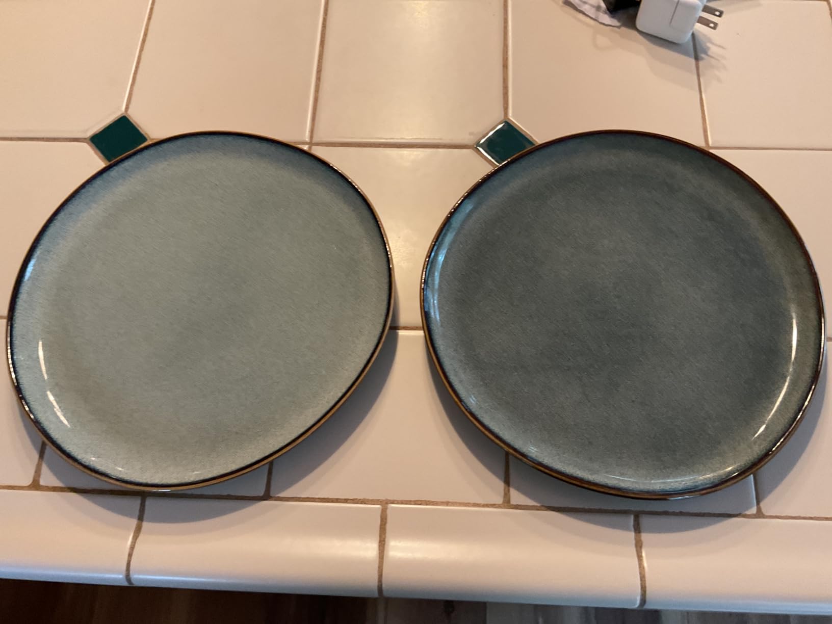 AmorArc Ceramic Dinnerware Sets, Handmade Reactive Glaze Stoneware Plates and Bowls Sets, Highly Scratch Resistant | Dishwasher & Microwave Safe Dishes Set, Service for 8 (24pc) customer photo 1