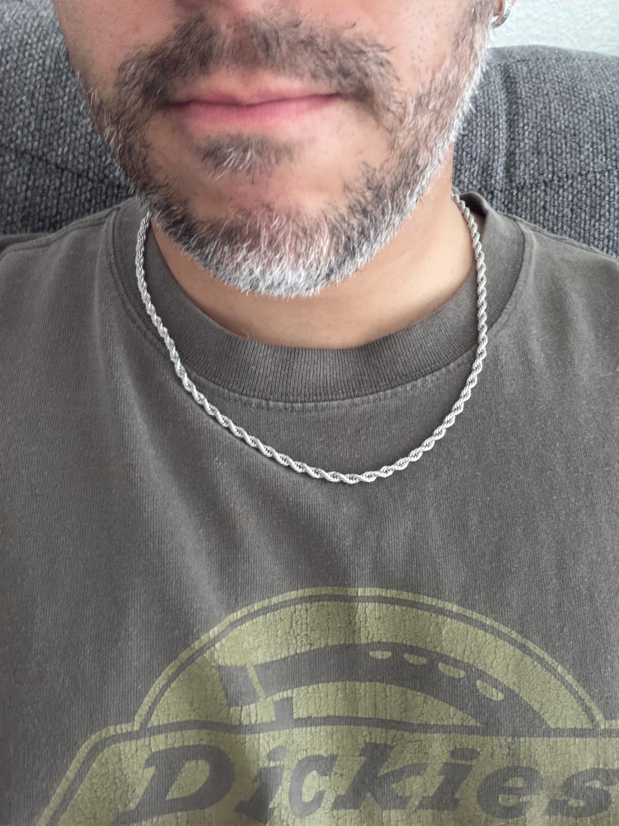 GLD Rope Chain - Gold-Plated Rope Chain with Exclusive Storage Travel Pouch - Snatch-Proof Clasp, Sweat-Proof and Fade-Resistant - Lifetime Quality, Designed in Miami customer photo 2