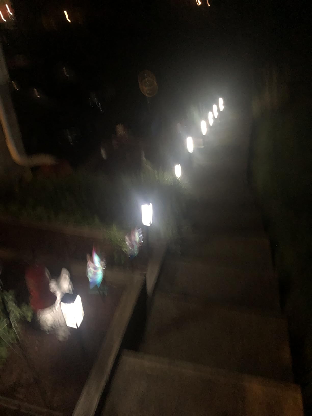 ALFIOT Solar Pathway Lights Outdoor, 8 Pack Bright Solar Lights Outdoor, Auto On/Off, IP65 Waterproof Solar Garden Lights Solar Powered Landscape Lighting for Yard Patio Walkway Driveway Pathway customer photo 2