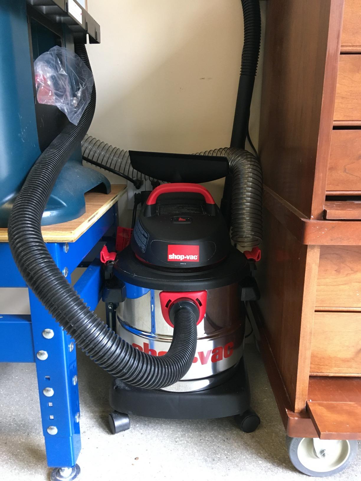 Shop-Vac 5761311 12-Gallon Wet/Dry Shop Vacuum, 6 Peak HP, 1.5 Inch Diameter x 7 Foot Hose, 20 Foot Cord, Ideal for Home, Garage, and Workshop Cleaning customer photo 1