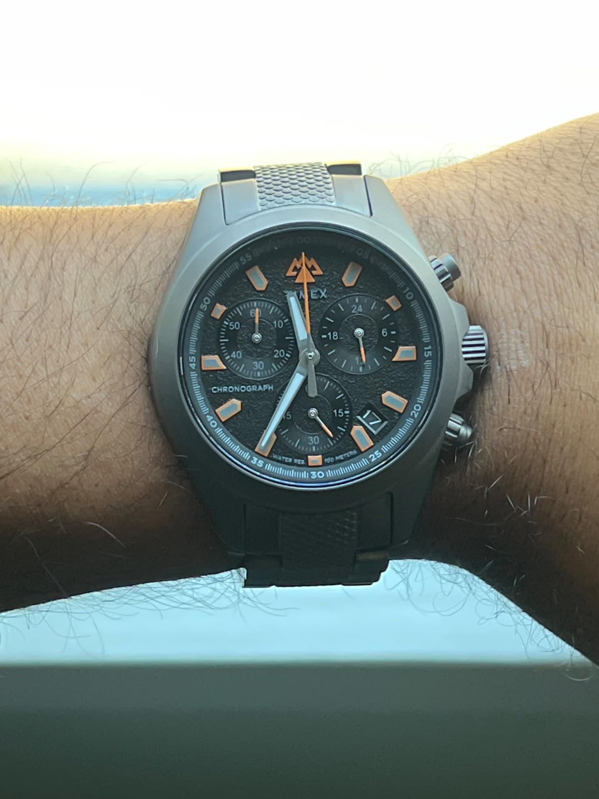Timex Men's Expedition North Field 43mm Watch - Titanium Bracelet Black Dial Titanium Case customer photo 1