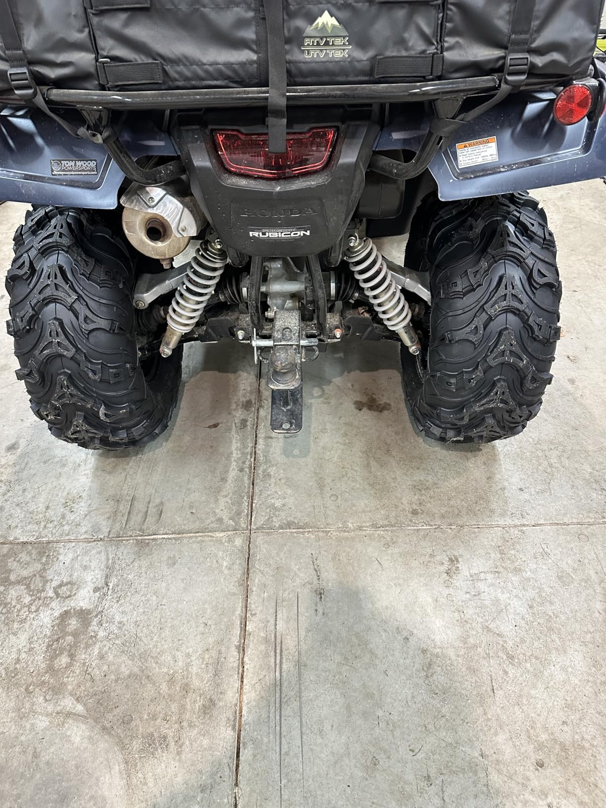 Tusk Mud Force ATV Tire Set - 25x8-12 Front & 25x10-12 Rear - Durable Off-Road Quad Tires Set of 4 customer photo 1
