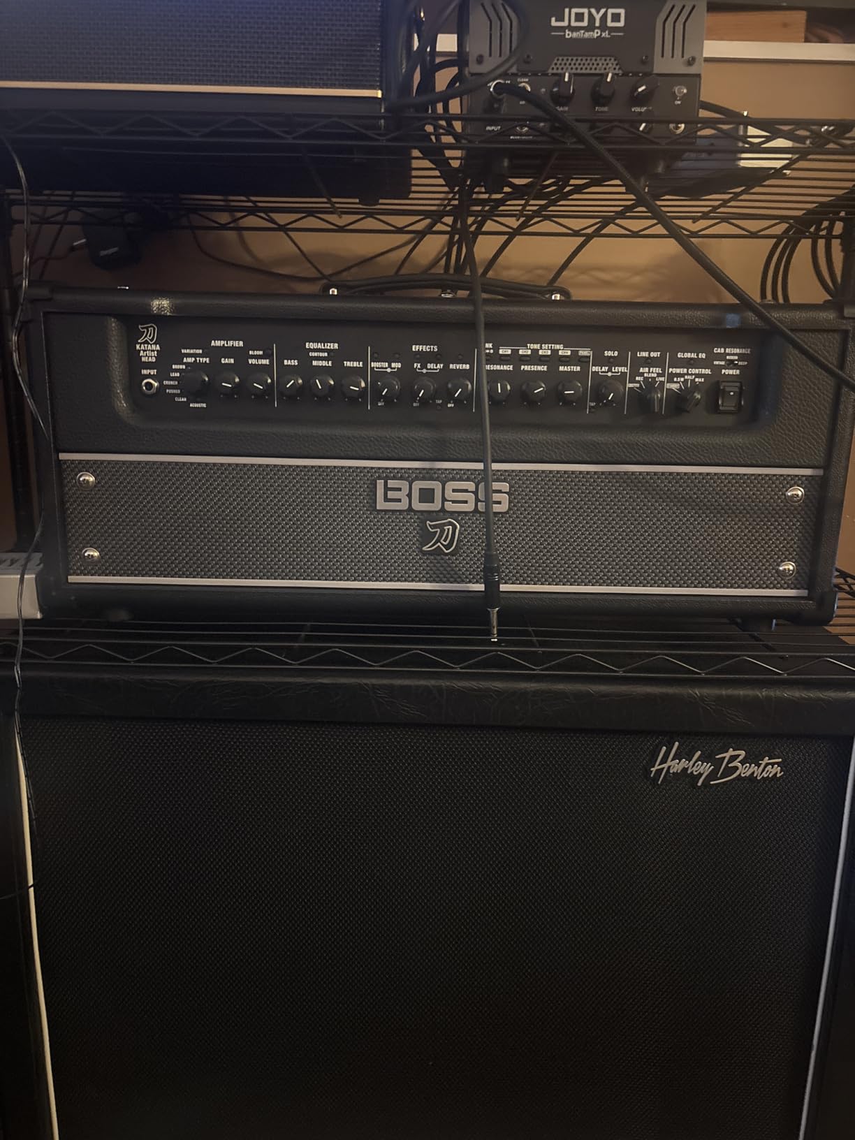 BOSS Katana Artist Head Gen 3 Guitar Amplifier | Evolved Tube Logic Sound, Sophisticated Tone Tools, Performance Features customer photo 1