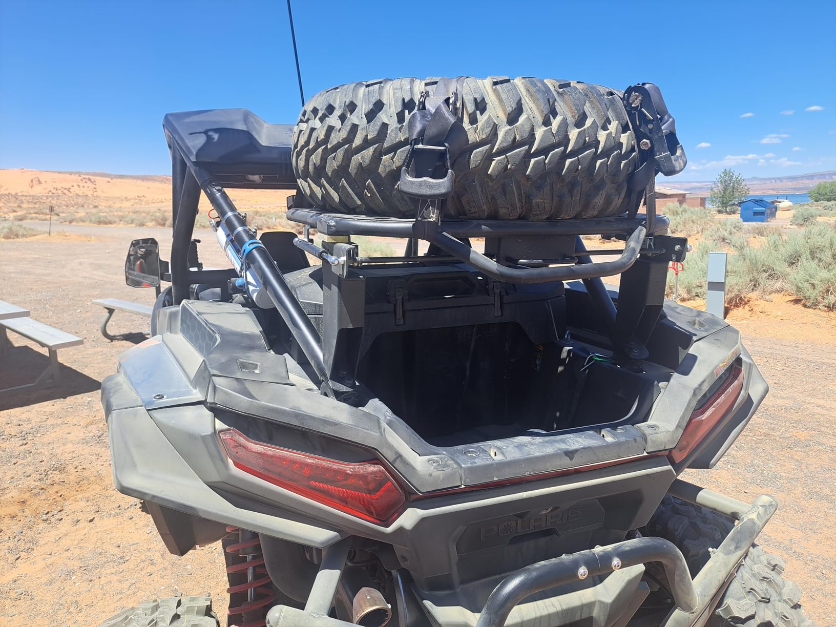 Kiwi Master 82 QT Cargo Box for 2024-2026 Polaris RZR XP 1000/RZR XP S 1000 | Accessories, Replace OEM # 2889611, Rear Forward Organizer Storage Bin customer photo 1