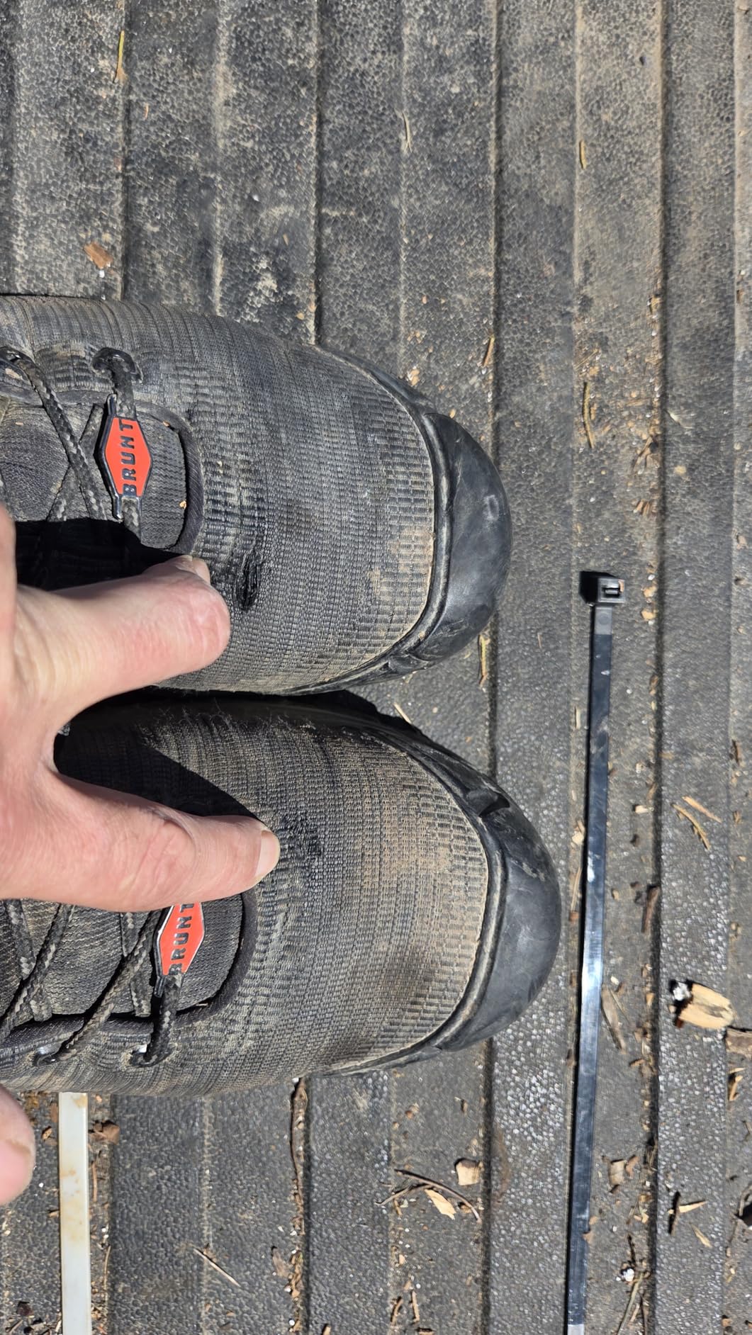 BRUNT Ryng (Comp Toe) - Men's Lightweight Waterproof Composite Toe Work Boot - EH Rated customer photo 1