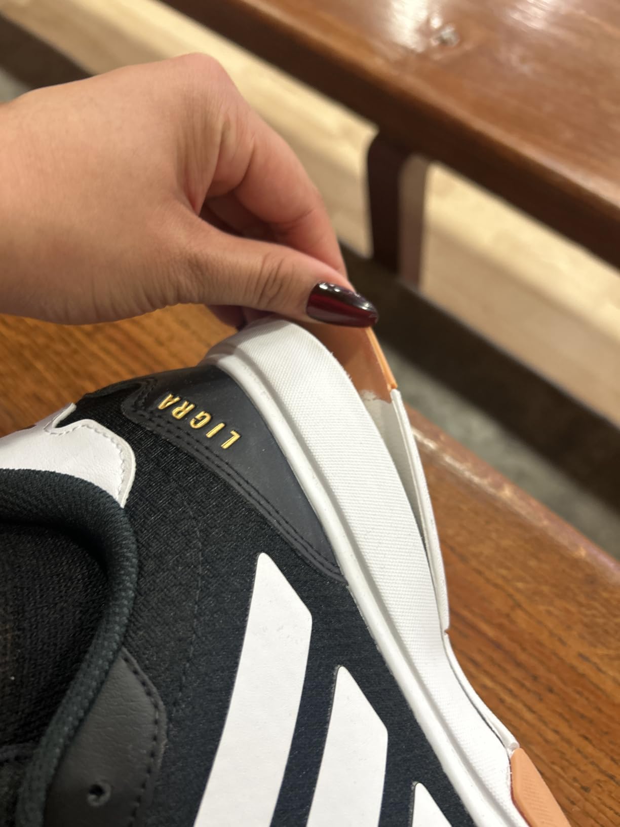adidas Men's Ligra 8 Indoor Volleyball Shoes customer photo 1