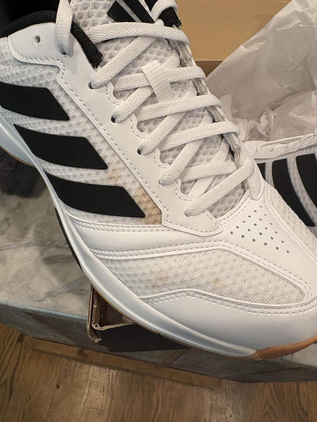 adidas Men's Ligra 8 Indoor Volleyball Shoes customer photo 2