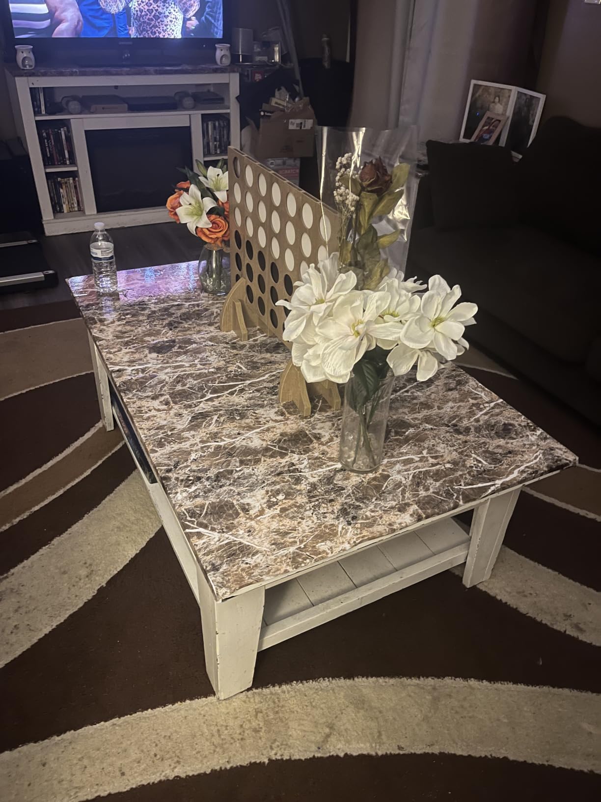 Extra Wide Marble Contact Paper Peel Stick Wallpaper Countertop Vinyl Wrap | 48