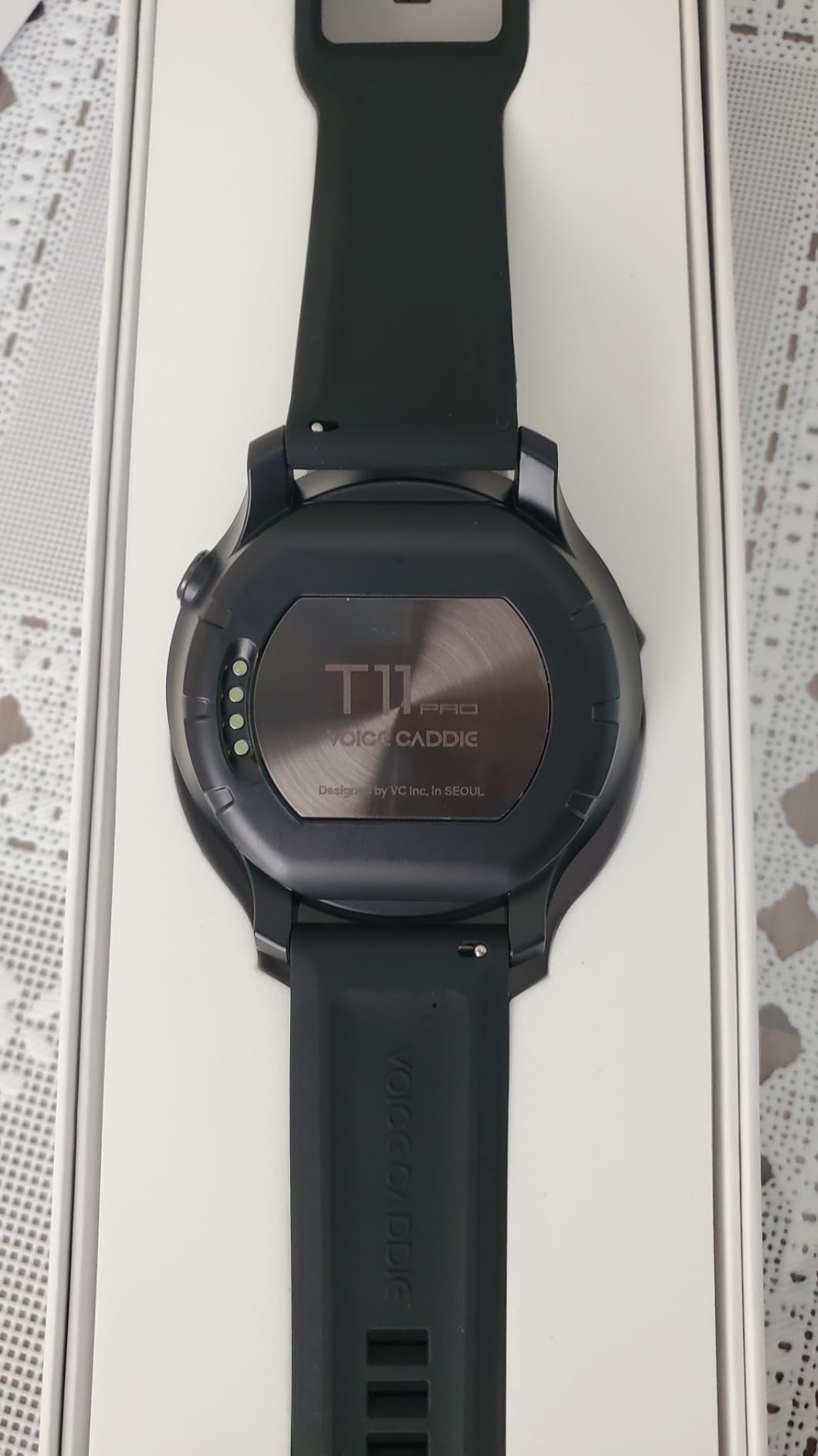 Voice Caddie T11 PRO GPS Golf Watch AMOLED Display, Green Undulation, No Monthly Subscription, 40k+ Preinstalled Courses w/Shot Tracking, 1.3