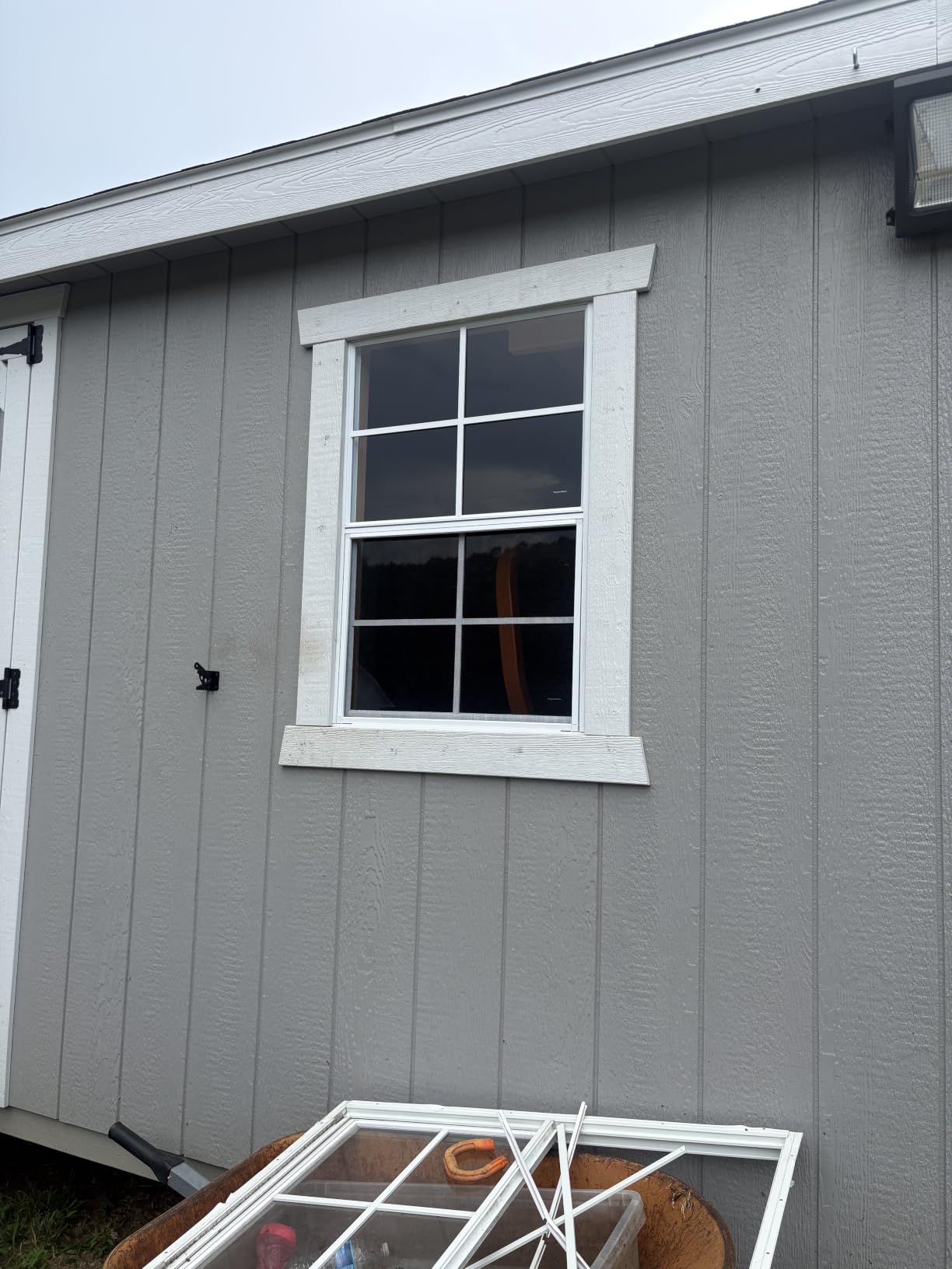 NeatiEase 2 Pack Shed Window, 12 x 18 Flush Mount Window with Tempered Glass and Fiberglass Screen for Shed, Chicken Coop, Playhouse, Household, Garage customer photo 2