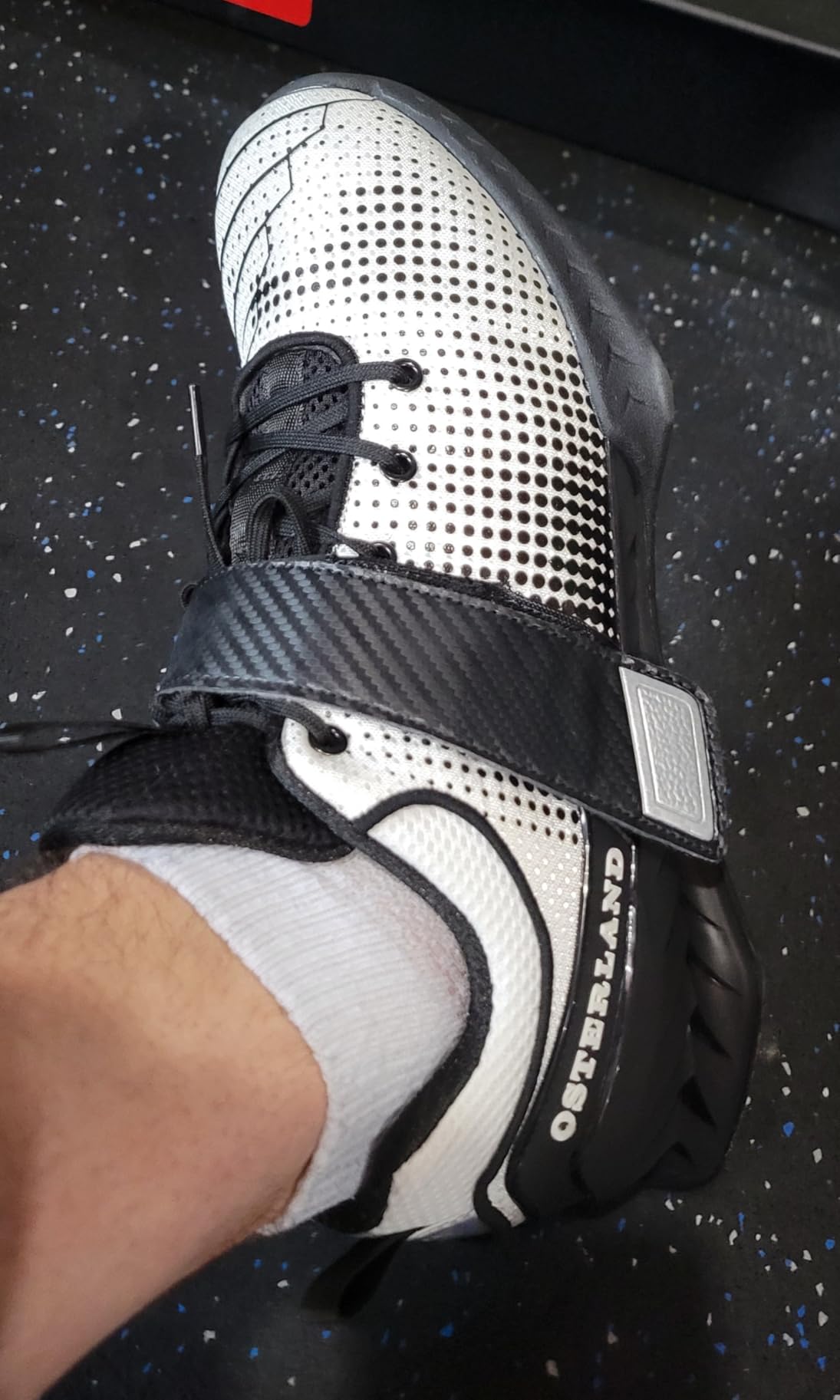 Osterland Weightlifting Shoes: High-Performance Footwear for Gym Powerlifting, Specifically Designed for Heavy Lifting, Deadlifting, Weight Training, Squat Shoes for Men Women customer photo 1