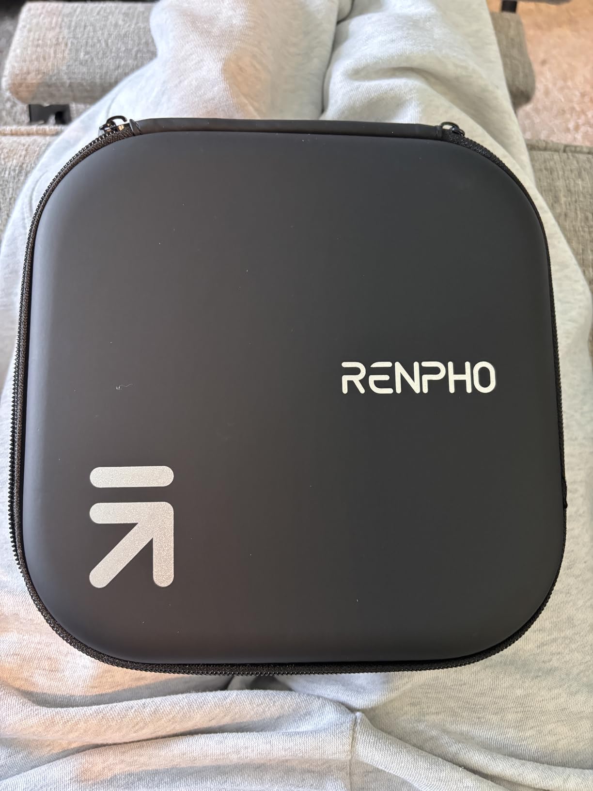 RENPHO Mini Thermal Massage Gun with Heat, Portable Deep Tissue Percussion Massager with 4 Heads for Neck & Back Comfort, Ultra-Quiet for Home, Office & Travel, Carry Case, Gifts for Men Women customer photo 2