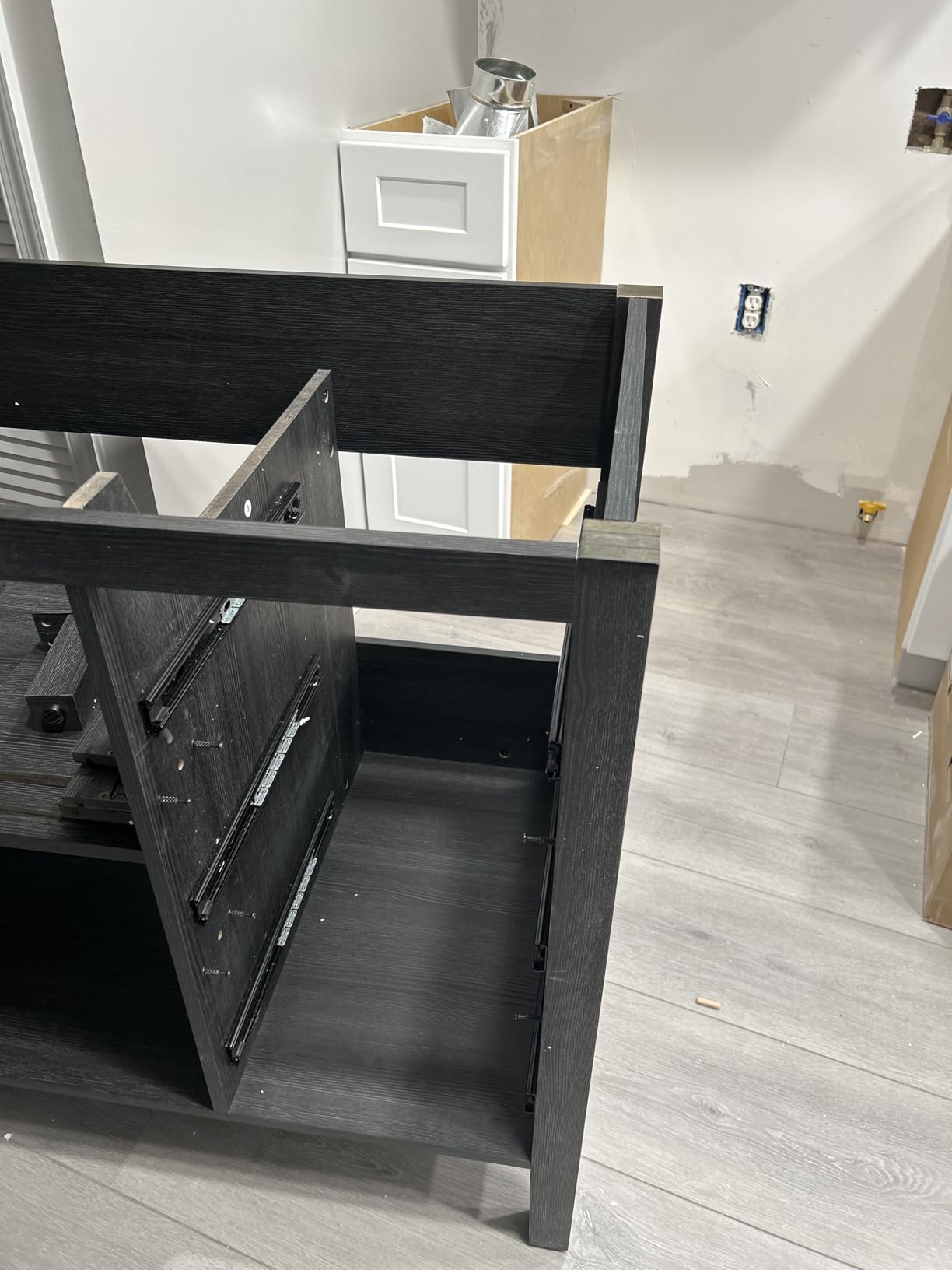 DWVO 47 Inch Bathroom Vanity with Double Sink | Bathroom Storage Cabinet customer photo 2