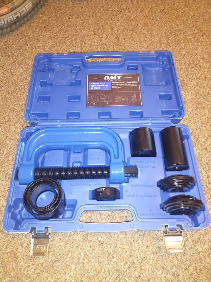 Orion Motor Tech OMT 34pc Ball Joint & Wheel Bearing Press Kit | Front Wheel Bearing Puller Kit with Sliding Screws Sleeves, Ball Joint & U Joint Removal Tool Set for 2WD 4WD Vehicles customer photo 1