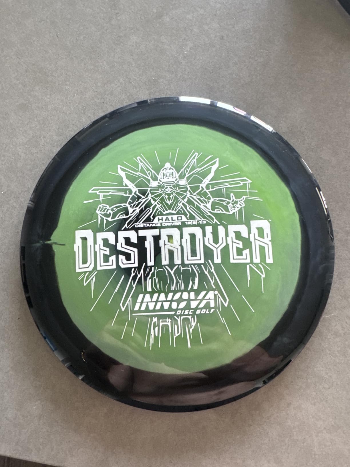 Innova Halo Star Destroyer Disc Golf Driver - Disc Golf Distance Driver, Fast and Stable Power Driver (Colors Will Vary) customer photo 2
