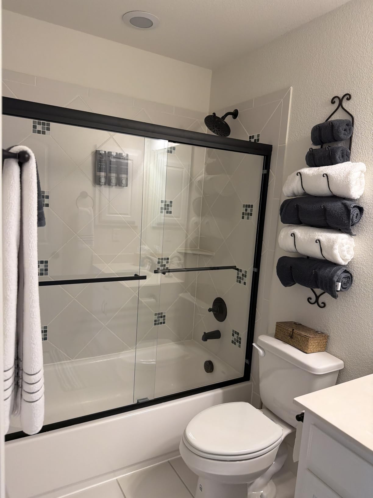 ENSO SENKA Sliding Bathtub Shower Door 56-60