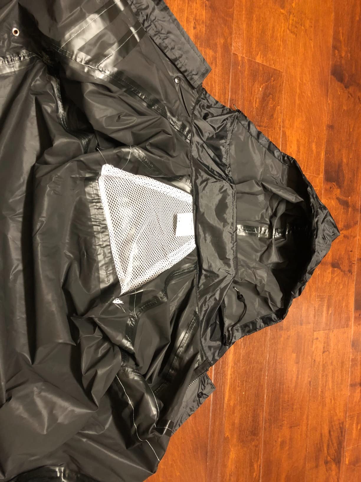Rain Gear for Men Women Waterproof Lightweight Rain Suits Hideaway Hood Rain Jacket and Rain Pants for Outdoor customer photo 1