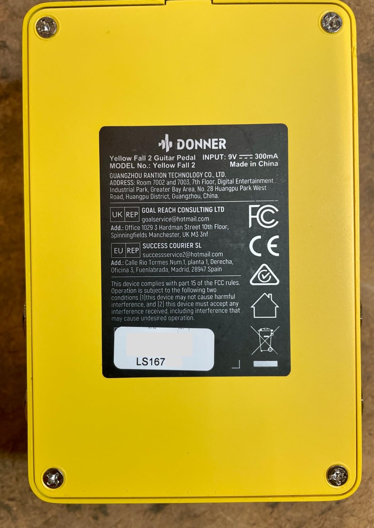Donner Guitar Reverb & Delay Pedal - 2 in 1 with Tap Tempo, Preset Saving, Stereo in/out, Digital 3 x 3 Multi-Mode Effects Electric Guitar Pedal, True Bypass (Yellow Fall II) customer photo 2
