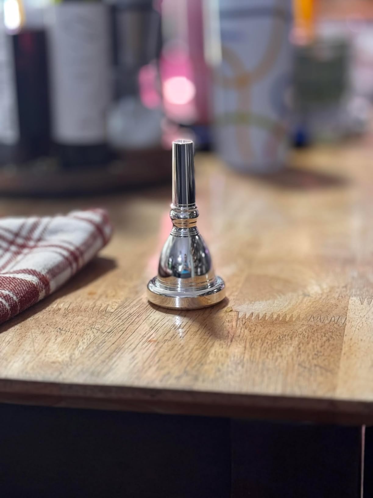 Libretto 24AW Tuba Mouthpiece, Silver Plated Tuba Mouthpiece Designed for Beginners, Students, Intermediate Players customer photo 1