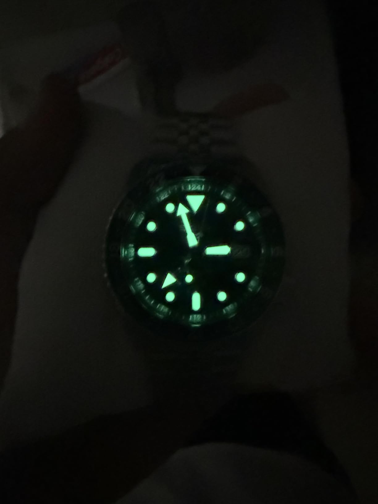 Seiko 5 Sports SKX GMT Automatic Green Dial Sprite Bezel Men's Watch SSK035 customer photo 2
