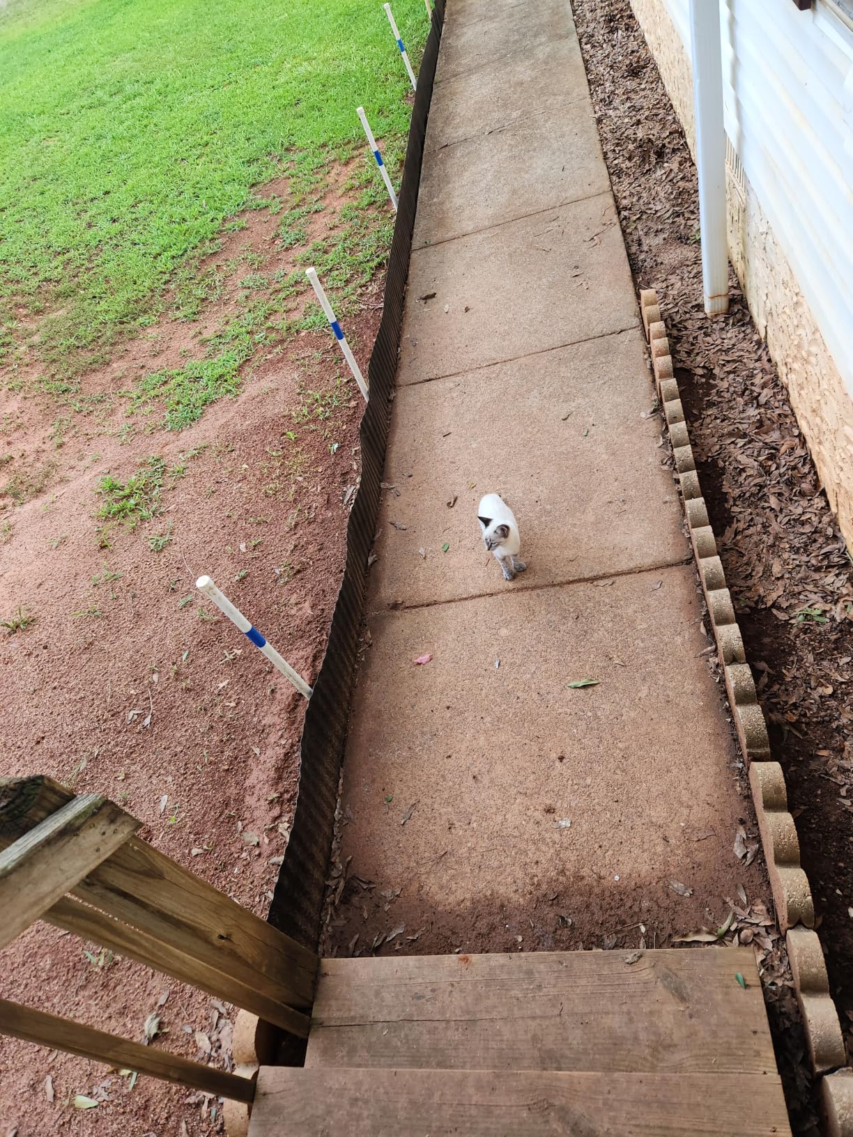 Land Guard Corrugated Garden Edging Border, 6
