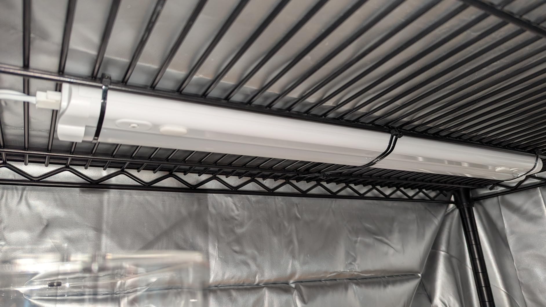 Enbrighten 36 Inch Plug in Under Cabinet Light with 5 Color Temperatures | Dimmable 2385 Lumens, Soft White to Daylight Lighting, One-Touch Sync Linkable Under Cabinet Lighting for Kitchen, ETL Listed customer photo 1
