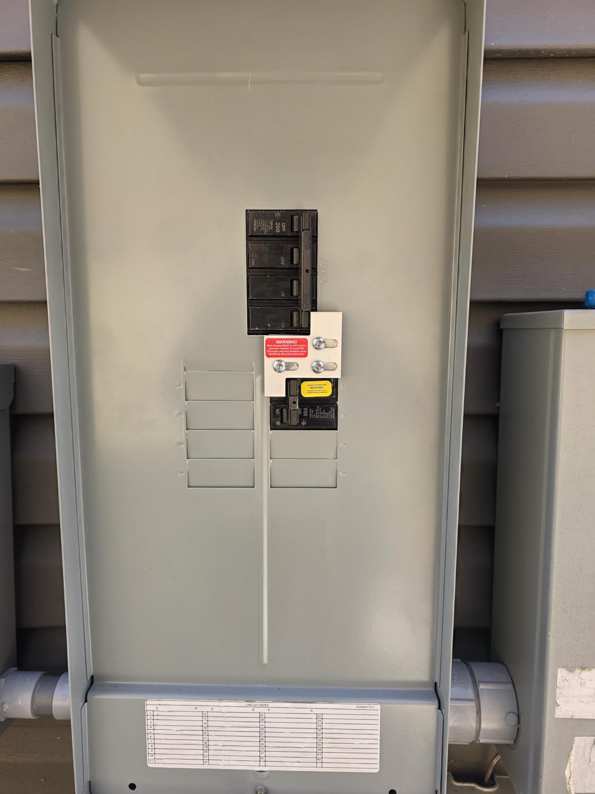 Generator Interlock kit Compatible with General Electric GE 150/200 Amp Panels, Professional Interlock kit, 1 1/4