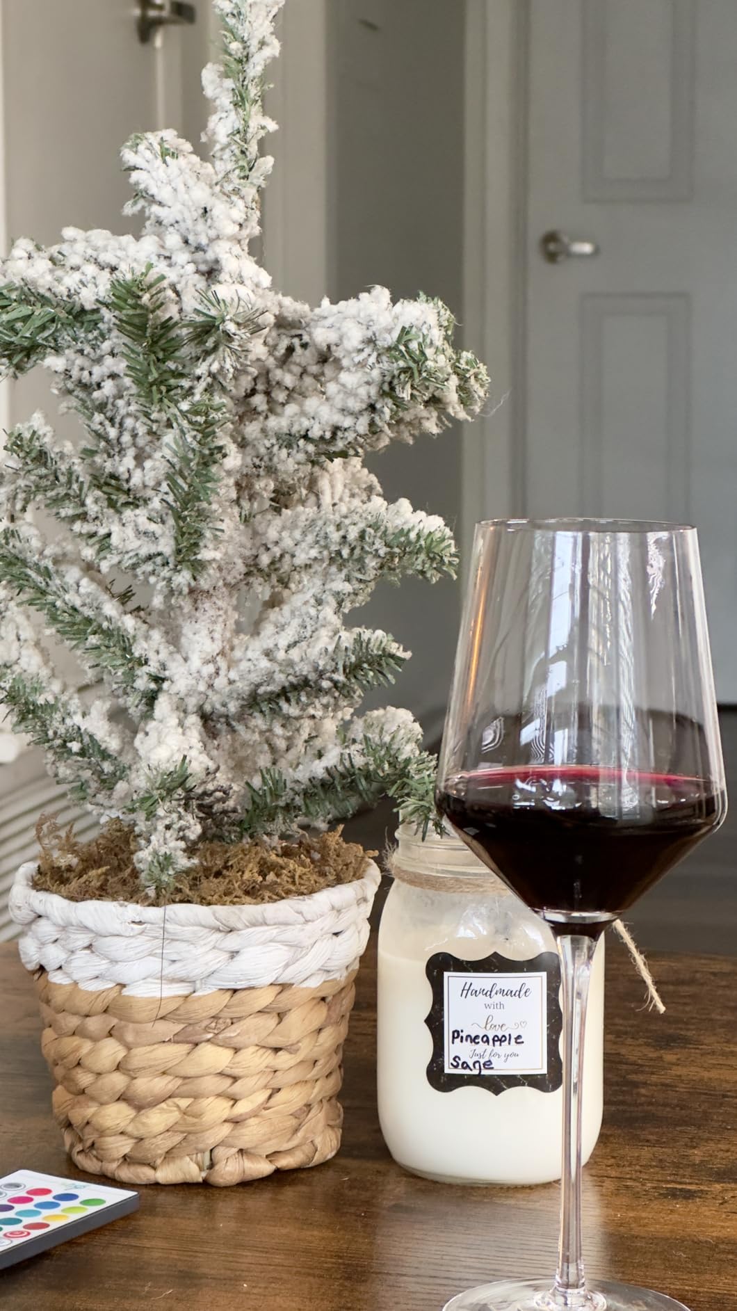 Stemless Wine Glasses Set of 4, Red White Wine Glasses, No Stem, Clear, 15oz, Premium Crystal Sturdy Drinking Glass for Daily Use, Birthday, Wedding, Home Party, Anniversary, Shower Gift customer photo 2