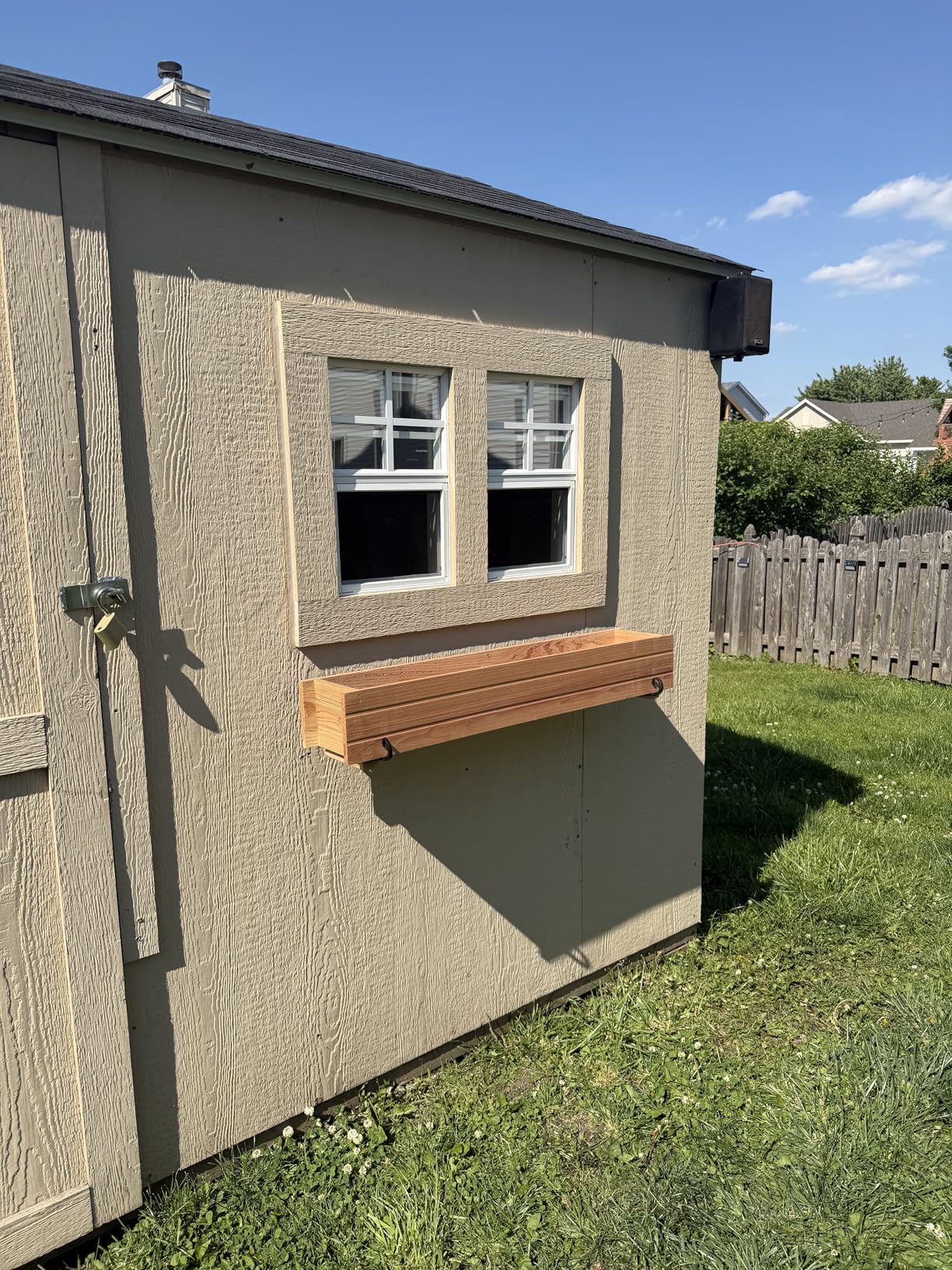 2 Pack Shed Windows, Chicken Coop Windows, 12