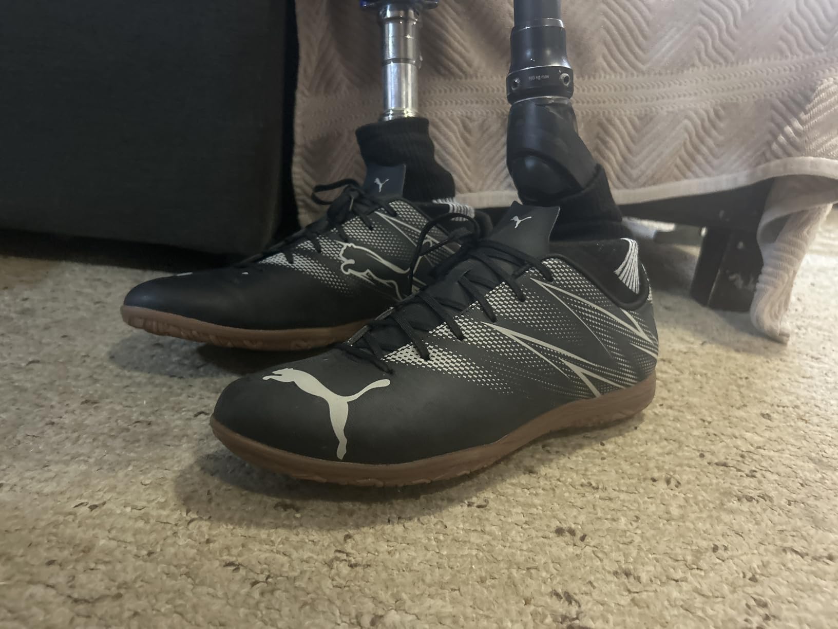 adidas Men's Attacanto Indoor Trainer Soccer Shoe customer photo 2
