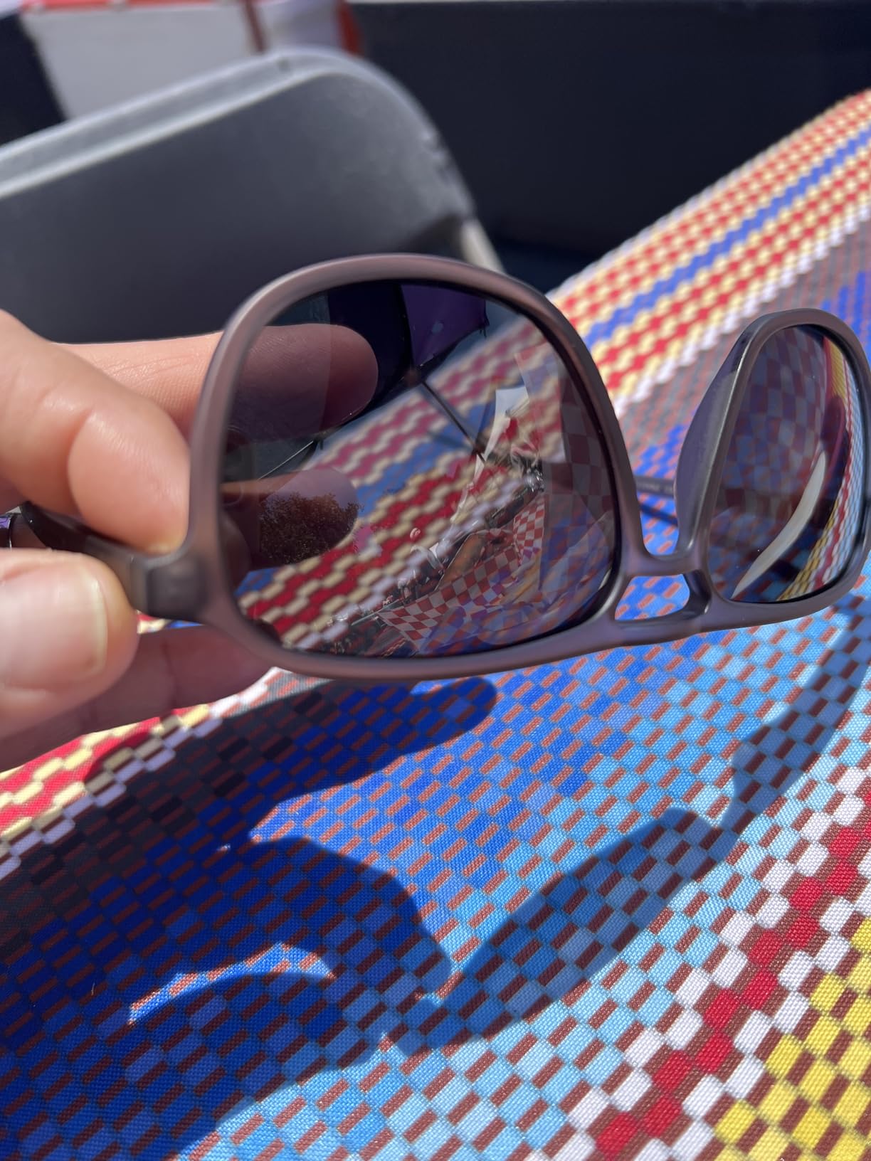 XXL Size Extra Large 160MM Polarized Double Bridge Retro Aviator Sunglasses Big Wide Heads Men UV400 Protection customer photo 1