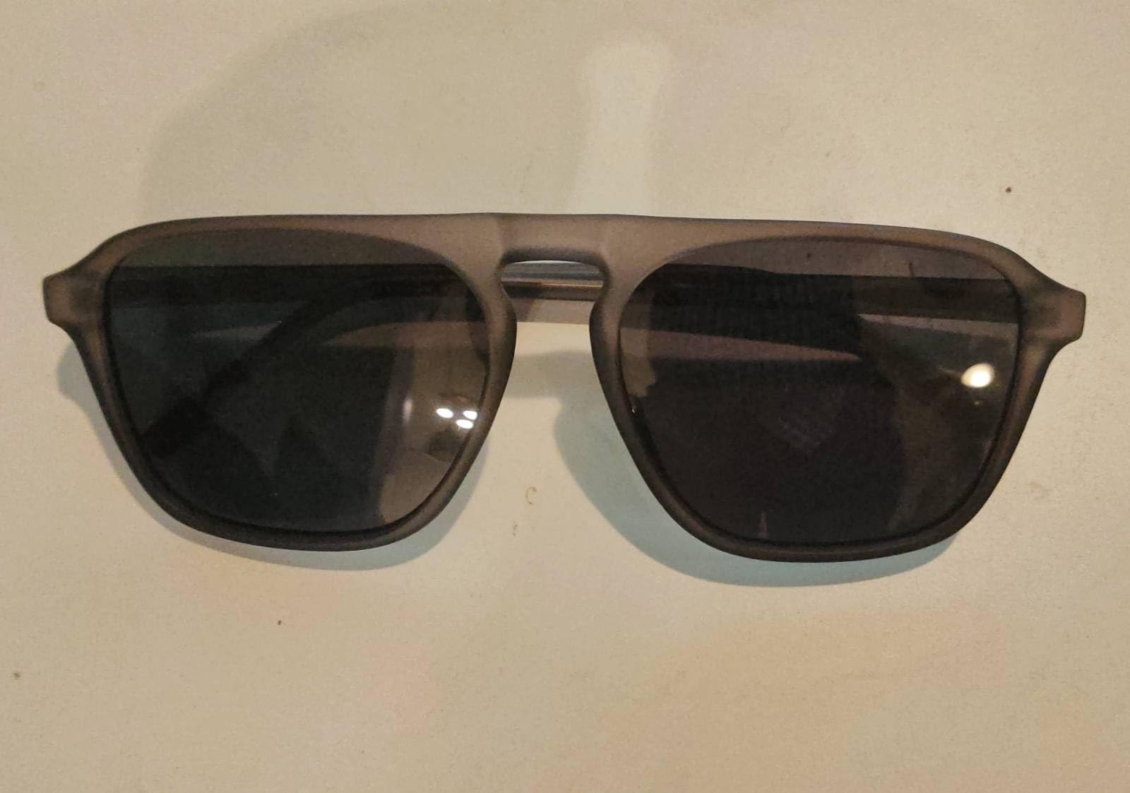 XXL Size Extra Large 160MM Polarized Double Bridge Retro Aviator Sunglasses Big Wide Heads Men UV400 Protection customer photo 2
