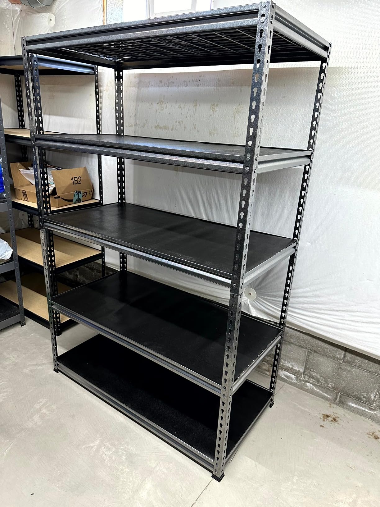 WORKPRO 5-Tier Adjustable Metal Shelving, 36
