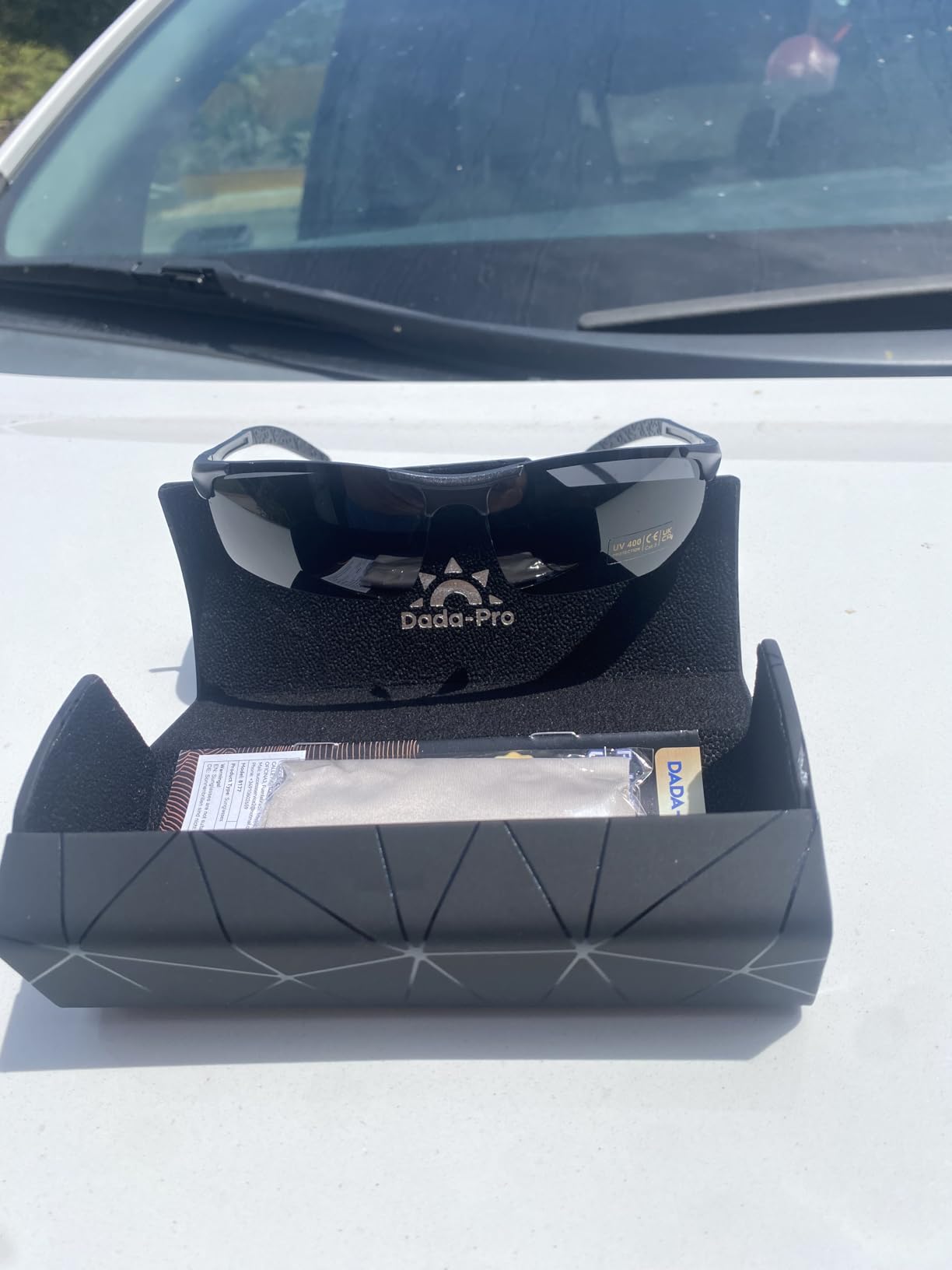 DADA-PRO Polarized Sunglasses Men Sport Driving Sun Glasses Ultralight Al-Mg Mirrored Shades UV400 Protection customer photo 2